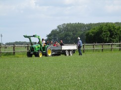 Trecker mit Anhänger
