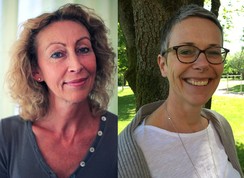 Foto mit Christiane Seidelmann und Heike Fiedler