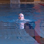 Foto von Carlotta im Wasser (vergrößerte Bildansicht wird geöffnet)