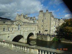 Foto der Pulteney Brücke in Bath