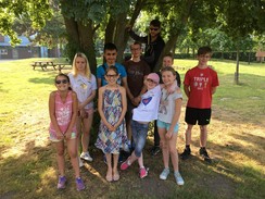 Foto der Teilnehmer des Landessportfestes