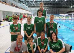 Foto vom NRW-Schwimmteam