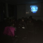 Foto aus dem Schülerkino (vergrößerte Bildansicht wird geöffnet)