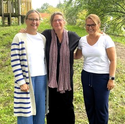 Foto von Katja Hemmers, Susanne Keller und Sandra Schärich (v.l.)