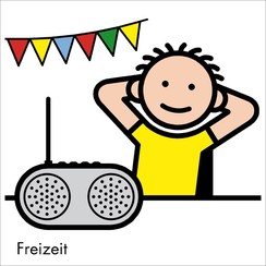 Bild eines Kindes in der Freizeit