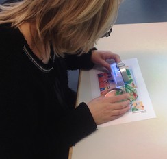 Foto eines Bastlangebots mit Simulationsbrille