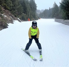Foto von Arshat beim Skifahren